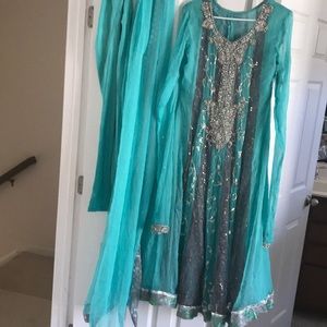 Pakistani Indian wedding party wear